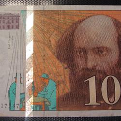 billet de 100 francs P.C&eacute;zanne de 1997 ttb