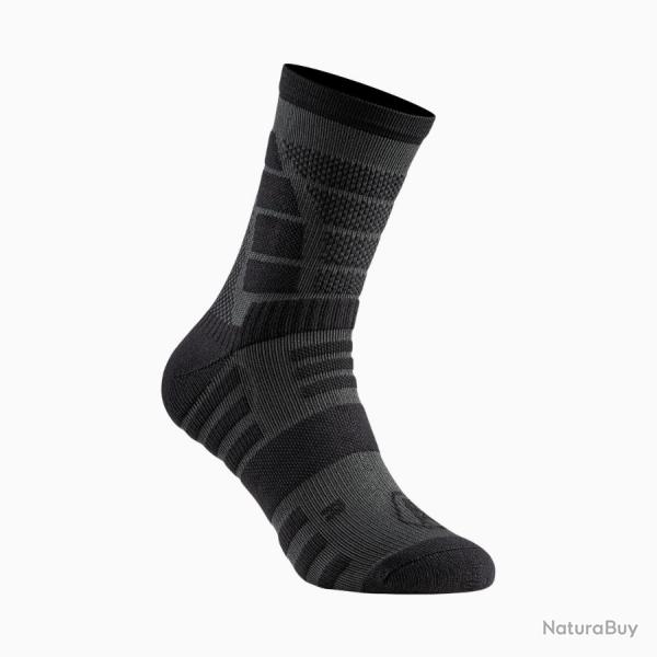 Chaussettes IMPACT 9" t 43-46 Gris