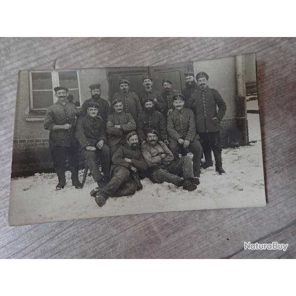 1917 Carte postale soldats allemands 1GM