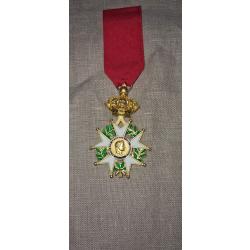 Ordre de la légion d'honneur or , chevalier Napoléon