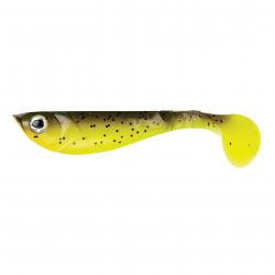 Leurre Souple Berkley Pulse Shad 11cm Brown Chartreuse