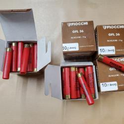 124 cartouches 410 / 63.5 /plomb de 10 et 9 // 1 sans réserve