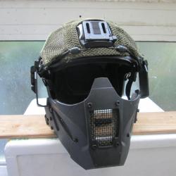 Casque airsoft noir (Cfr07)