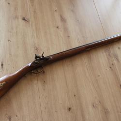 Superbe Kentucky a silex des '' hommes des bois '' début XIXème