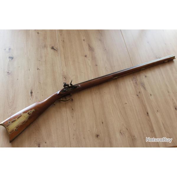 Superbe Kentucky a silex des '' hommes des bois '' dbut XIXme