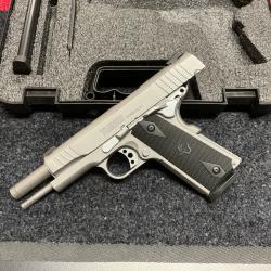 PISTOLET TAURUS PT1911 MATTE STAINLESS STEEL 45ACP