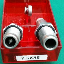 Outils LEE cal 7.5 x 55 suisse