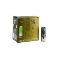Cartouche Mary Arm STEEL 38 Magnum 12/76 n°1+2 Acier