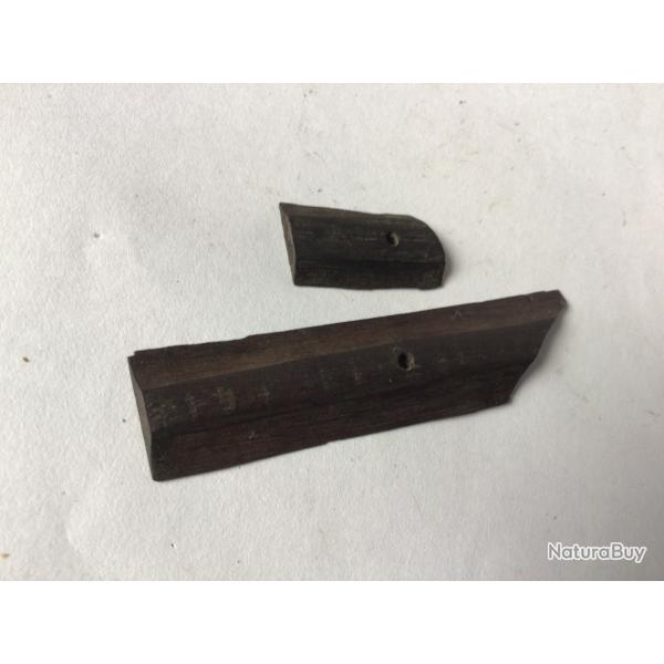 VENDU PAR LE CUIRASSIER N5 PAIRE DE CALES BOIS POUR CANONS FUSIL SUPERPOSE BROWNING CAL 12