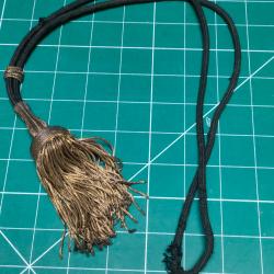 DRAGONNE DE SABRE SOUS OFFICIER (CHASSEUR AVEC INITIALES) TROISIEME REPUBLIQUE