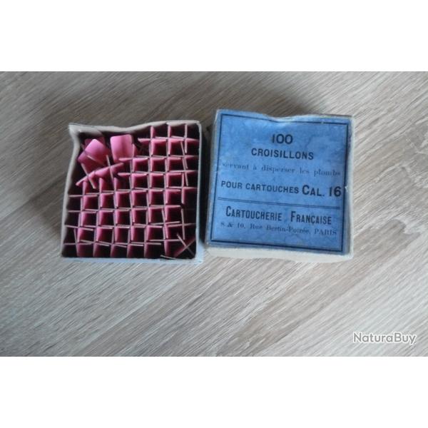 Croisillons anciens pour calibre 16