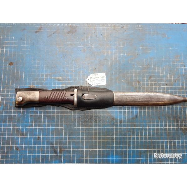 baonnette  mauser K98 1943 monomatricule