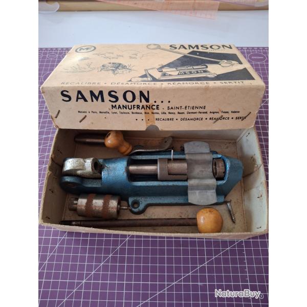 Samson complet calibre 16 ( sertissage rond)Dans bote d'origine Notice fournie ( copie)