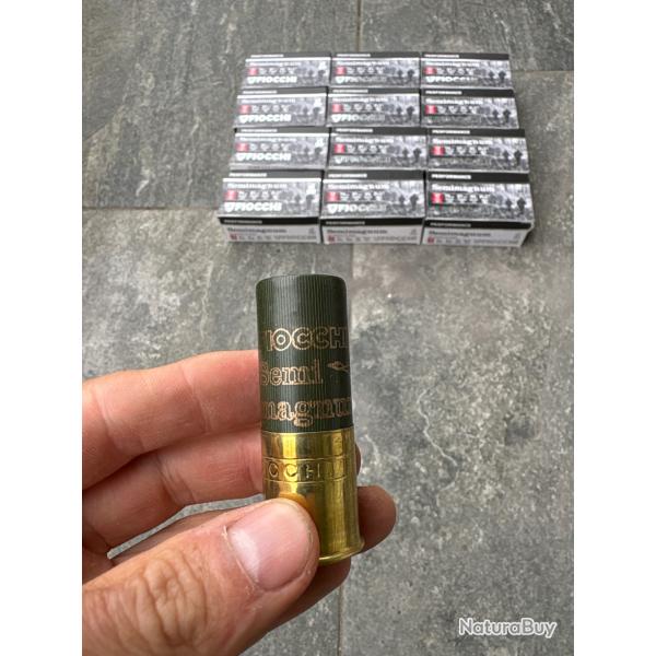 Lot 130 cartouches Fiocchi 12/70 42gr semimagnum