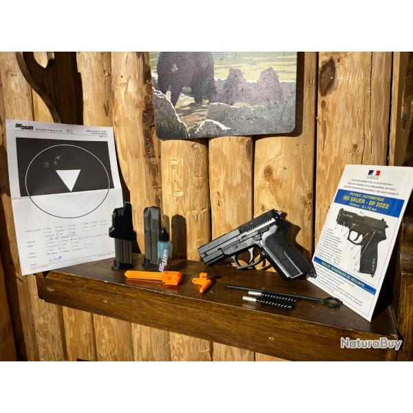 SIG SAUER SP2022 9X19 + HOLSTER RADAR
