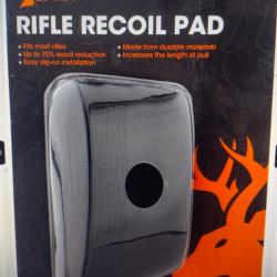 Couvre crosse carabine incurvé caoutchouc