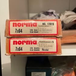Balles Norma 7x64 , 175 gr x2 boites