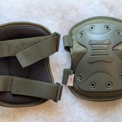 Genouillères tactiques vertes Liberté Outdoors