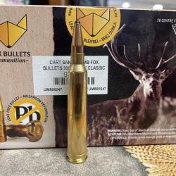 BF25! Balles Fox Bullets Sans plomb Cal 300Win Mag