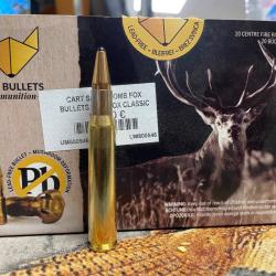 BF25! Balles Fox Bullets Sans plomb Cal 30-06