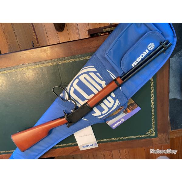 Carabine  levier sous garde ROSSI Rio bravo 22LR comme neuve +fourreau + balles