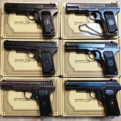 Pistolets TOKAREV TT-30 - Fab. Russe - Plaquettes CCCP - Calibre 7,62x25  - OFFRE SPECIALE !