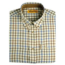 Prix de départ à 1 !! Chemise de chasse Verney Carron Villemy Beige Taille 3XL