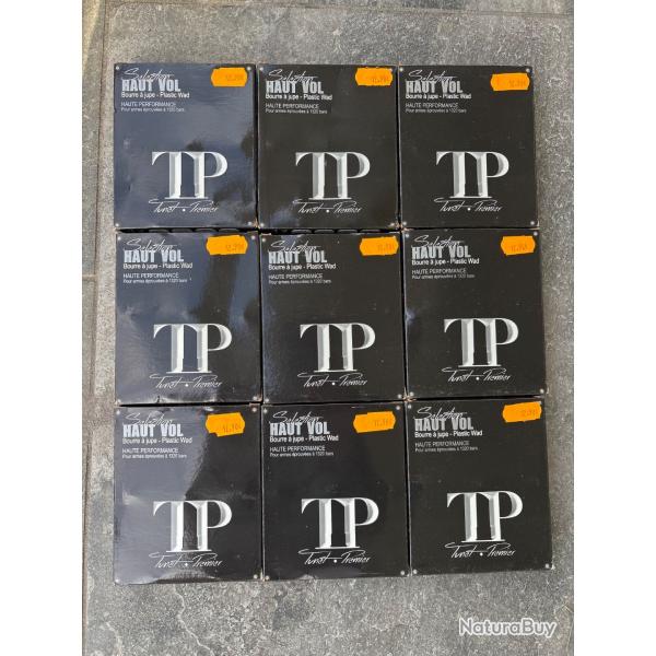 Lot 90 cartouches Tunet TP 12/70 40 gr plomb 1
