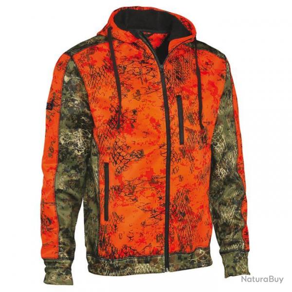 Prix de dpart  1 !! Blouson zipp Wolf Prohunt Snake Blaze Forest Taille L