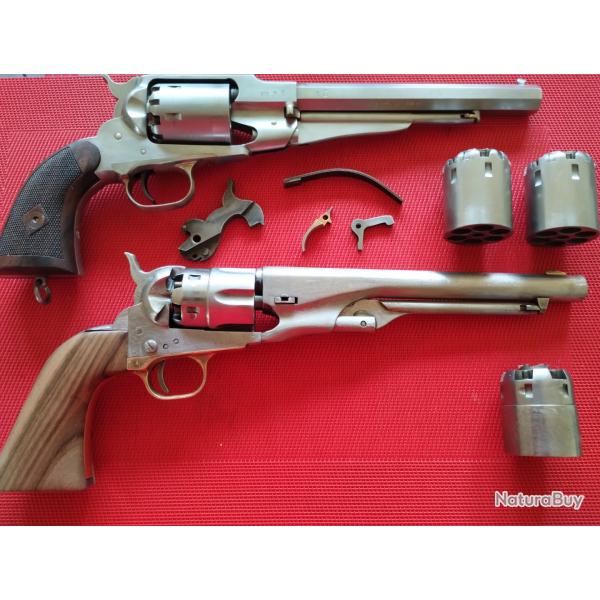 COLT 1860 CAL44 PIETTA & REMINGTON 1858  CAL44 PIETTA  vendre