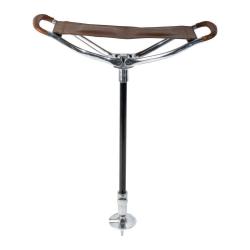 CANNE SIEGE LARGE CUIR gg