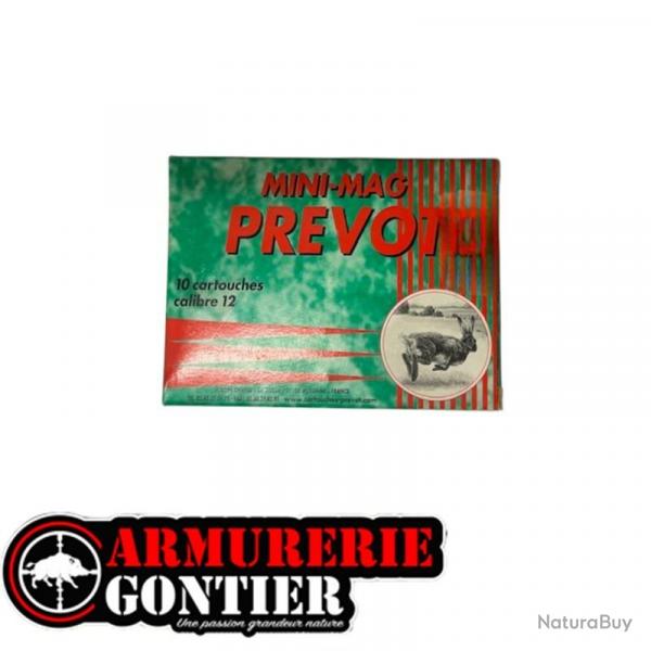 Cartouches PREVOT MINI MAG 42g 12/70 N7 bourre grasse