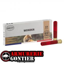 Cartouches PREVOT balles Wonder - Cal. 410