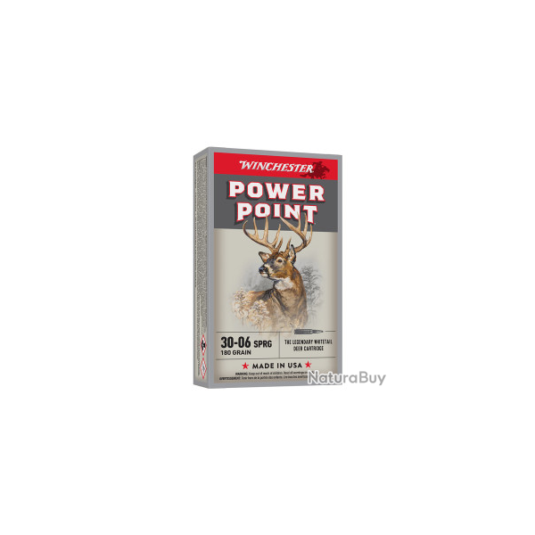 Wahoo BF25 ! Balles Winchester Extreme Point - Cal.30.06 Sprg / 180 / Par 3