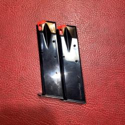 Lot de 2 Chargeur occasion BERETTA 92 FS cal.9x19 (15 coups)