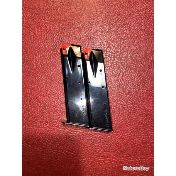 Lot de 2 Chargeur occasion BERETTA 92 FS cal.9x19 (15 coups)