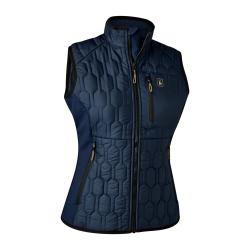 Veste sans manche DEERHUNTER femme mossdale bleu