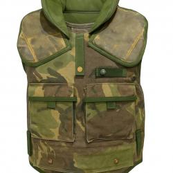 Gilet pare balle NIJ3 kevlar protection torse et cou + portes plaques