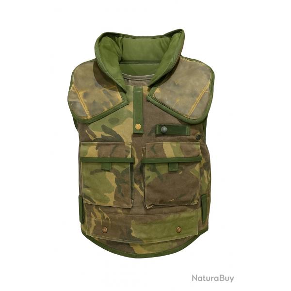 Gilet pare balle NIJ3 kevlar protection torse et cou + portes plaques