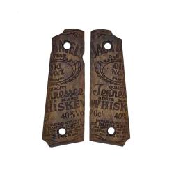 PLAQUETTES BOIS JACK DANIEL'S POUR TAURUS PT1911