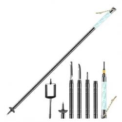 Bâton de Randonnée & Survie 105 cm - Polyvalent et Innovant enchère