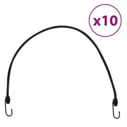 Cordes élastiques polypropylène caoutchouc 88 cm réfléchissantes avec crochets