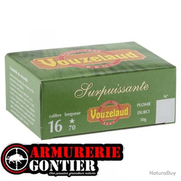 Cartouches VOUZELAUD Surpuissante 16/70 30 g bourre jupe 4
