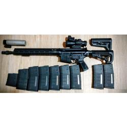 Sig 716 i Tread 16" + ase utra Sl7i BL + 9 chargeurs 7,62x51 308w AR10
