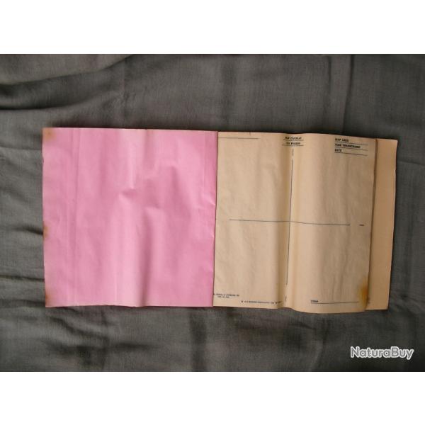 WW2 US BLOC DE CORRESPONDANCE NEUF POUR PIGEON MILITAIRE AMRICAIN DAT 10 FEV 1043 RARE