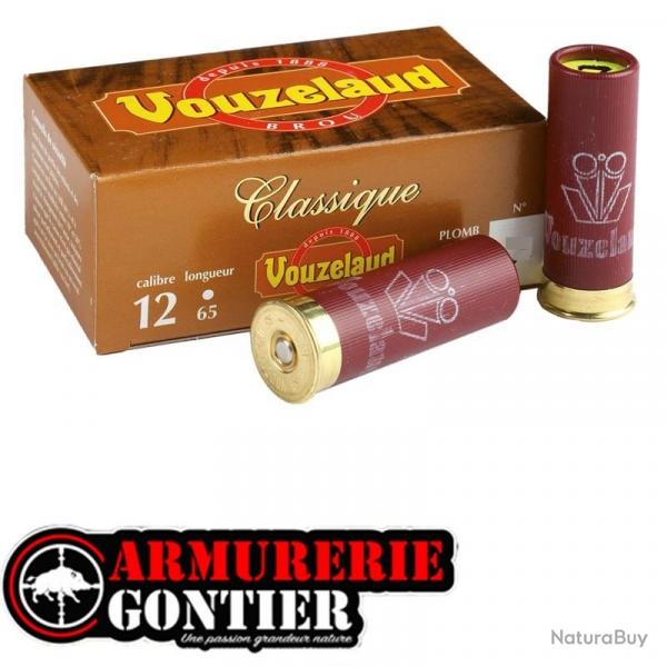 Cartouches VOUZELAUD Classique Petit Culot 12/65 32 g bourre jupe 6