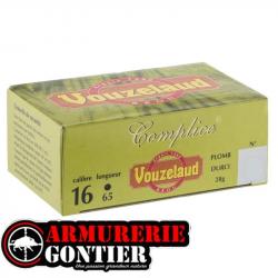 Cartouches VOUZELAUD Complice 16/65 28 g bourre jupe 7