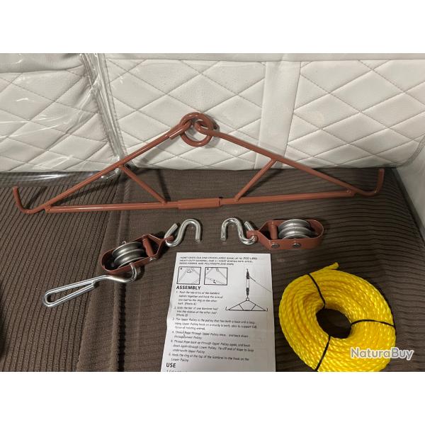 Suspension pour dpouille gibier