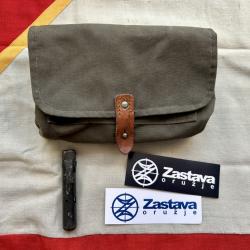 Sacoche porte-chargeurs parachutiste pour fusil ZASTAVA M76 et ses accessoires d'entretien d'origine