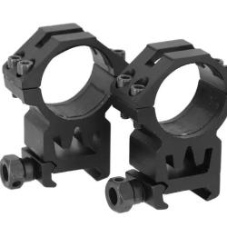 Anneaux de montage Two part 30mm High Picatinny Theta Optics